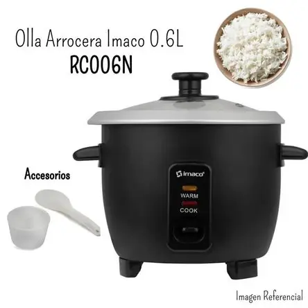 Ordine In Blocco Olla Arrocera IMACO RC006N 0.6 Lts