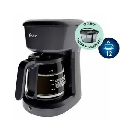 Cafetera 12 tazas filtro permanente BVSTDCS12B Affare